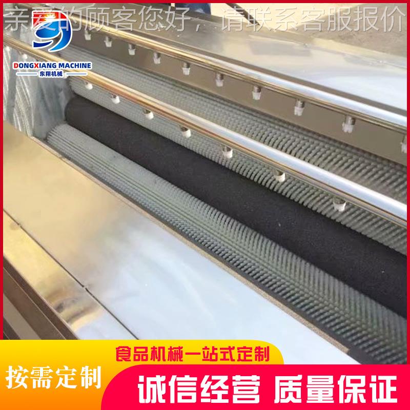 厂供应海鲜毛辊清洗机 土豆山芋毛去皮家清洗MQB皮设备 棍去机