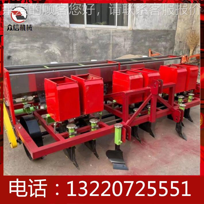 家种用花生播种款机花生精播机2行玉米大粱豆播机绿豆红豆高播种