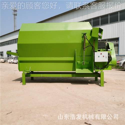 五立方FWR固定m式tr搅拌机带称重全混合日粮制草饲备机牛羊养场拌