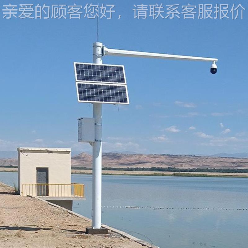 智河湖可慧视化监管解决体方案 中漂水浮物、水颜色AIOSEN-AI识别