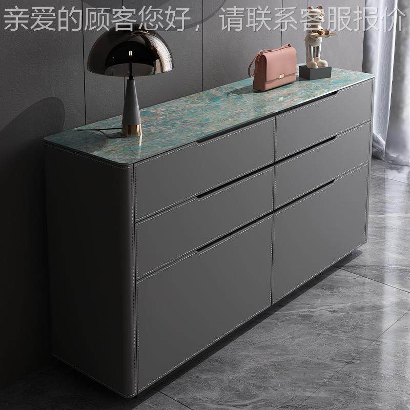 意视式极简马23814鞍皮餐边柜实木玄柜客厅关斗柜靠墙储高物柜卧,住宅家具,餐边柜,淘宝优惠券,粉丝福利购,淘宝优惠卷