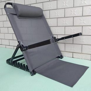 折叠床上靠背支架半躺靠背垫老人卧床护理用品宿舍寝室无腿靠背椅