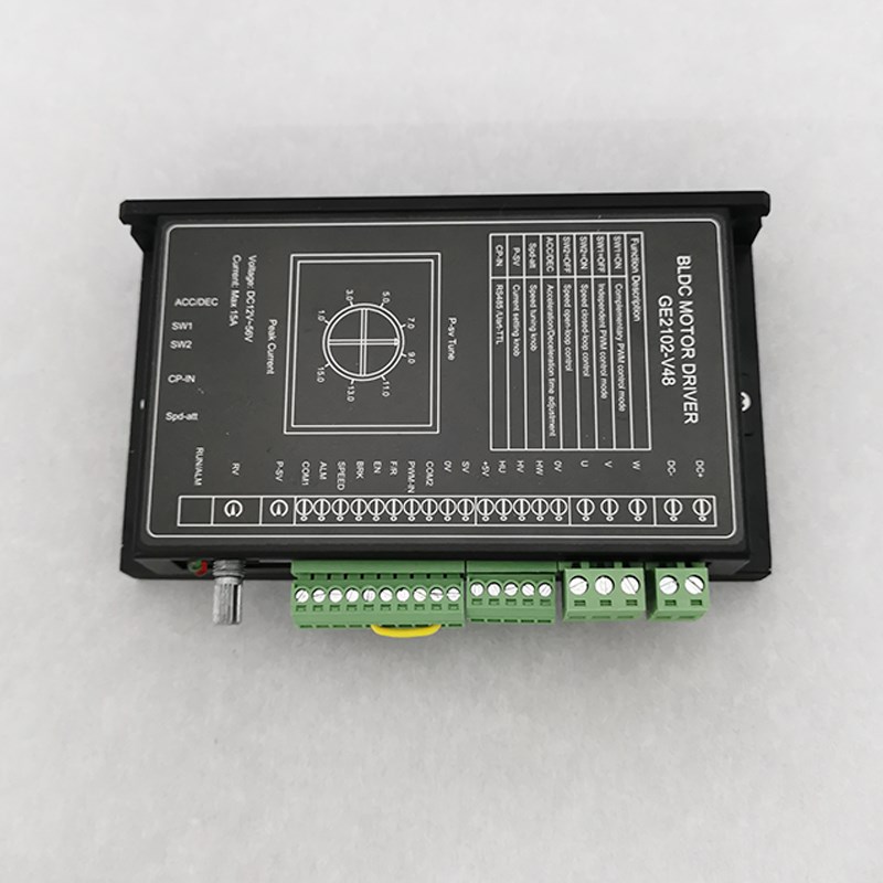 世马科技24V36V48V直流无刷有感电机驱动器BLDC调速板PCBA控制板