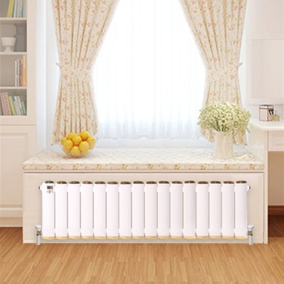 暖气片家用水暖明装钢二柱壁挂式铜铝复合双水道新型暖气散热器