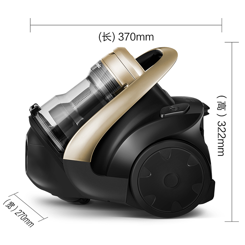 松下吸尘器手持卧式低轻音吸尘除螨强劲大吸力功率家用小型猫毛