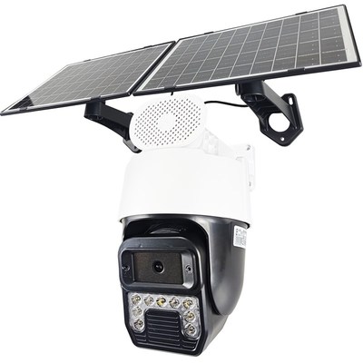 太阳能摄像头免流量免插电人形侦测车辆检测无电无网监控摄影器