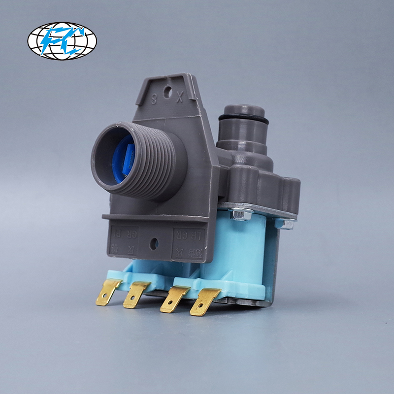 东芝适用常闭电磁进水阀220v6分直通M10.5全自动洗衣机配件开关阀