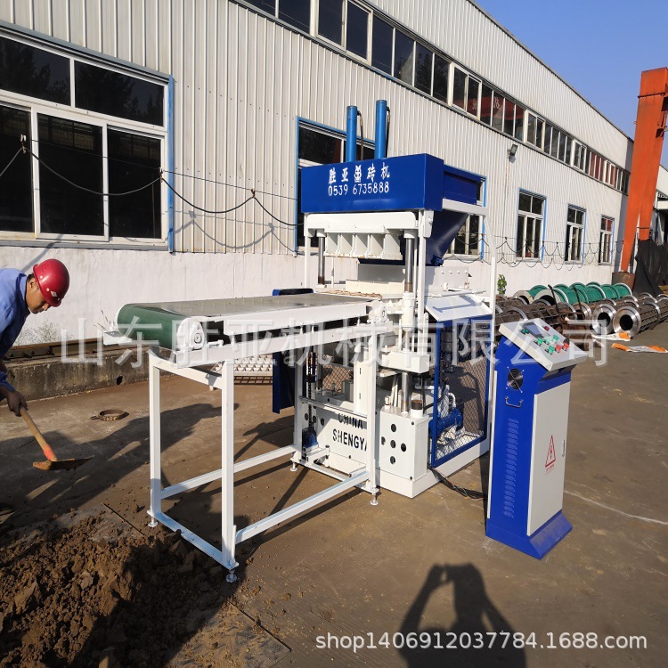 SY4-10 automatic hydraulic compressed earth block machine