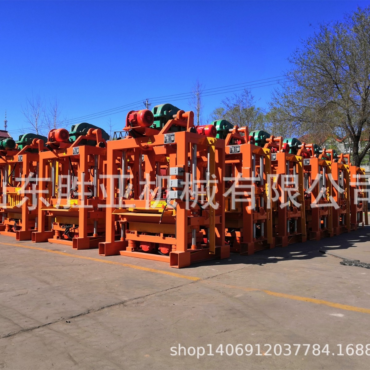 QTJ4-40 空心砖机 concrete hollow block machine