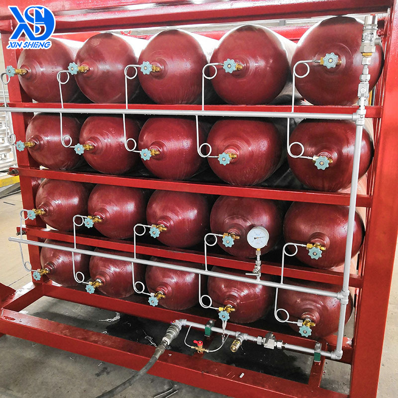 CNG天然气瓶组  天然气储气瓶组  气瓶集装格