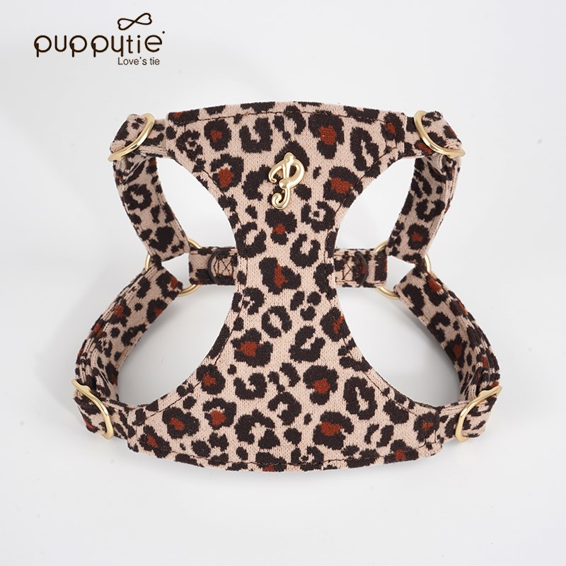 puppytie狗狗牵引绳小型犬胸背不勒脖背带式狗绳宠物遛狗绳狗背带