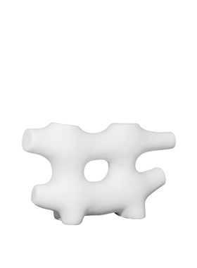 现代抽象白色陶瓷软装饰品家居z摆件样板房间电视柜书架博古架摆