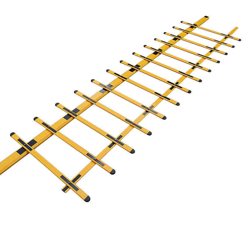 包邮道闸杆栅栏停车场栏杆小x区升降挡车杆子铝合金门卫通用杆定