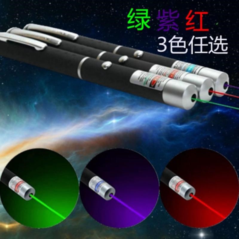 YLA激光灯指示笔绿紫红外线S充电逗猫器天文教学指星教鞭笔