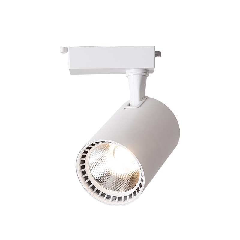 轨道射灯服装店店铺商用明装家用CO超亮天花背景墙导轨射灯