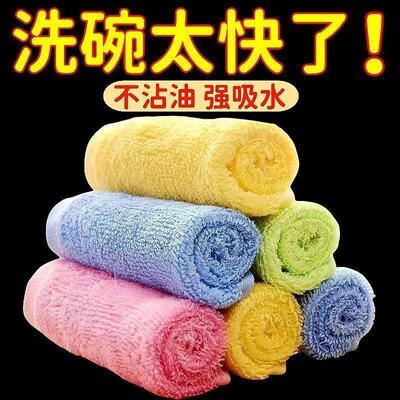 家用抹布不沾油不掉毛百洁布加厚洗碗布懒人厨房用抹布加厚NJ
