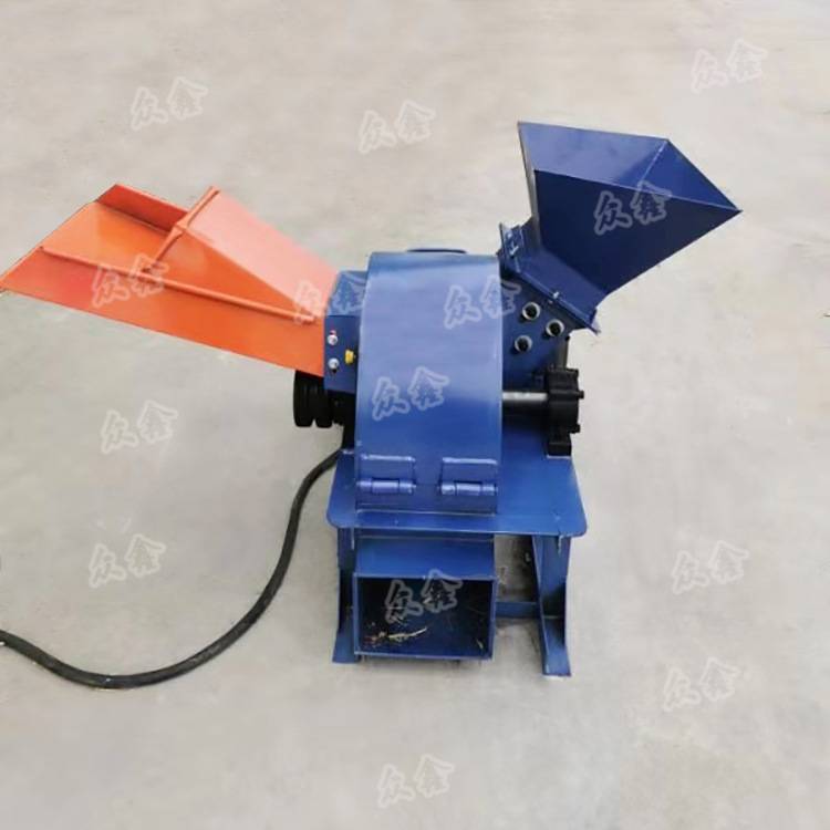 多功能树枝粉碎机各种配套动力型葡萄枝粉碎机菌种养殖用锯末机