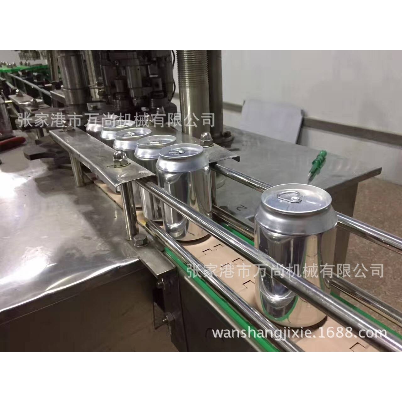 易拉罐 两片罐三片罐封口机 易拉罐啤酒生产线 啤酒灌装机