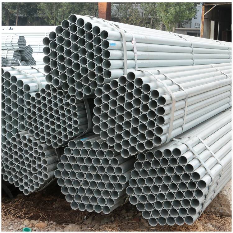 现销 Q235B热镀锌焊管 国标镀锌直缝焊接钢管 建筑工程用镀锌焊管