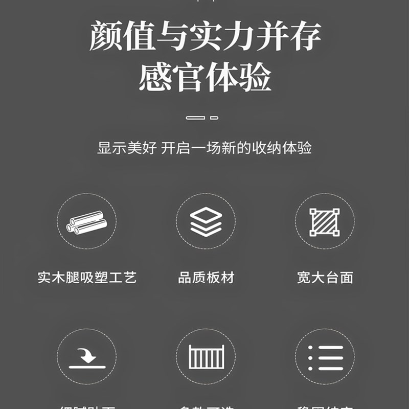 茶几简约现代北欧简易家用客厅小户型F沙发边几小桌子木腿圆形茶