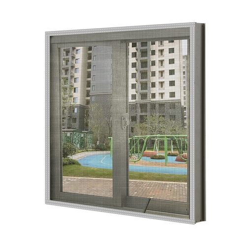 防蚊家用简易纱窗网隐形自粘自装A式磁性磁铁魔术贴沙窗纱网纱门