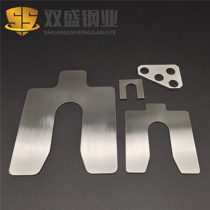 不锈钢板激光切割薄板钣金加工异A形方形U型调整垫片切割法兰加工