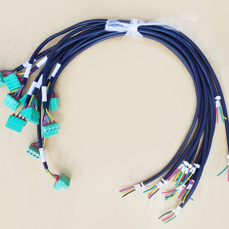 中央空调讯号线中弘通讯通信线风管机多联Q机空调网关配线束