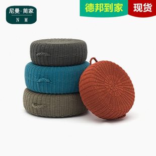 榻榻米蒲团坐垫打坐禅修垫地上拜佛垫阳台藤编家用垫子绳编团 日式