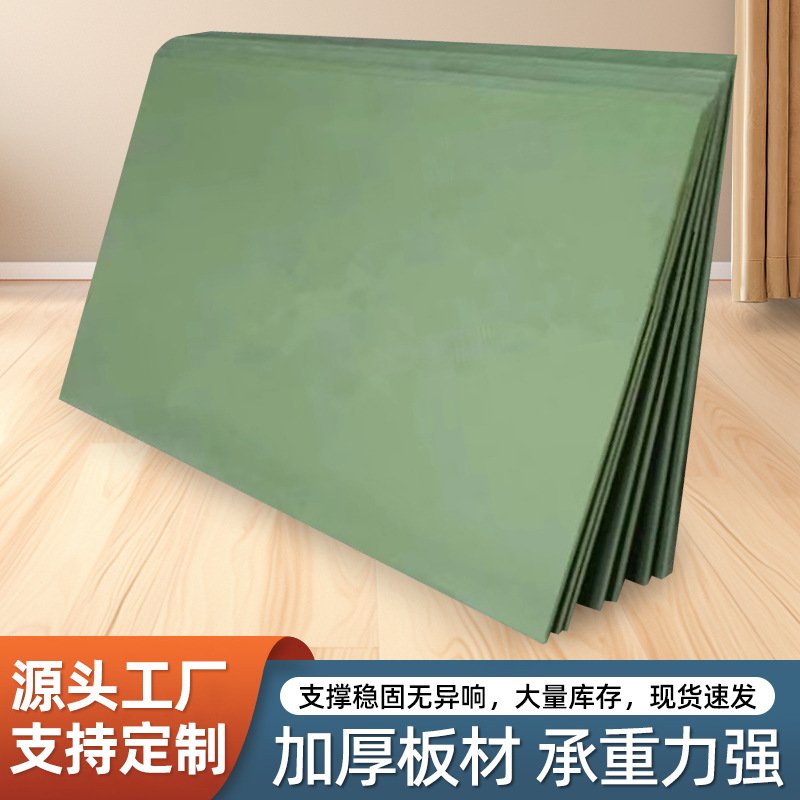 学校工厂宿舍PVC床板军绿色 0.9米宽pvc床板防虫防水阻燃塑胶床板
