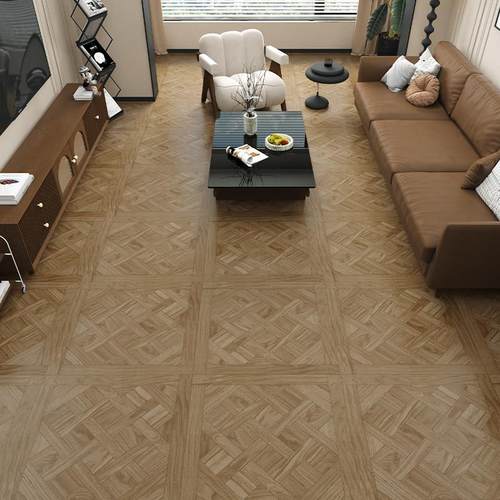 法式中古风凡尔赛木纹砖x客厅卧室地砖哑光全瓷仿木纹