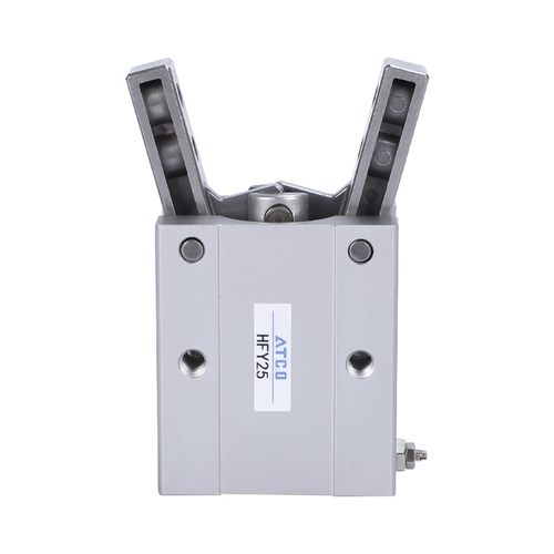 亚德客型气动e手指气缸Y型夹爪HFY HFTY6 10 16 20 25 32支点开闭