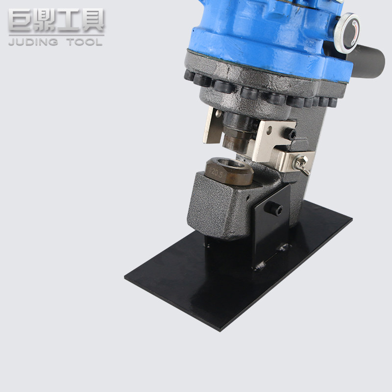 MHP-20电动i液压冲孔机 液压角铁槽钢冲孔器 铜铝板打孔机开孔器2