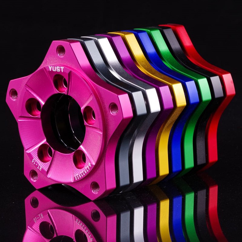 宇斯特三孔法兰7/8/9/1q0/12/14/16/20适用MFZ宇斯特AK轮毂改装