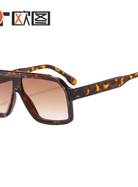 男女士时尚太阳镜 复古防晒墨镜个性风潮欧美太阳眼镜6121