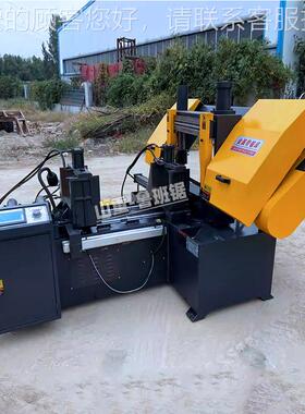 角锯床45°90°旋GH4230 斜切角度度锯床液压角转度锯床数GB4230