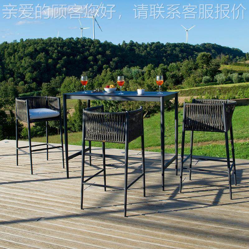 户外店绳编桌椅酒民保椅宿花园阳台绳椅网红室外露台环绳编绳编桌,商业/办公家具,商用藤编家具,淘宝优惠券,粉丝福利购,淘宝优惠卷
