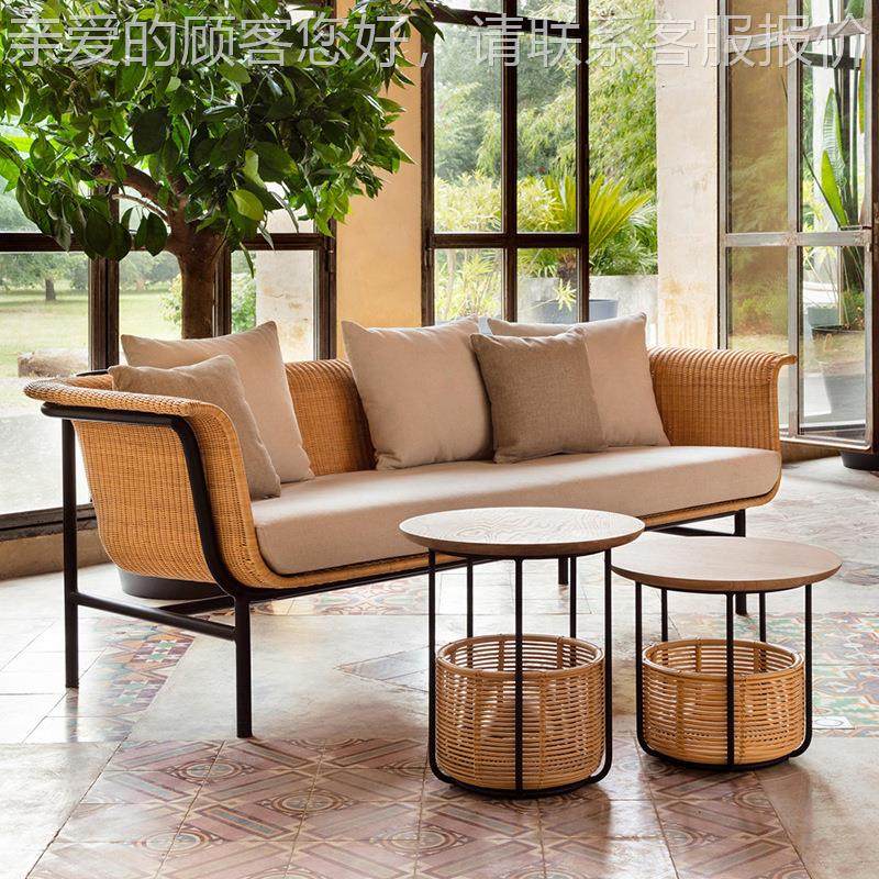 沙发庭院室外阳户台别墅藤编沙发组外合防雨户防晒露944天外沙发,住宅家具,户外沙发,淘宝优惠券,粉丝福利购,淘宝优惠卷