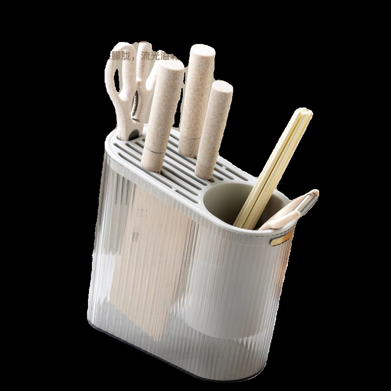 厨房刀架置物架台面多功能收纳架2023新款L筷子筒刀架家用菜刀架