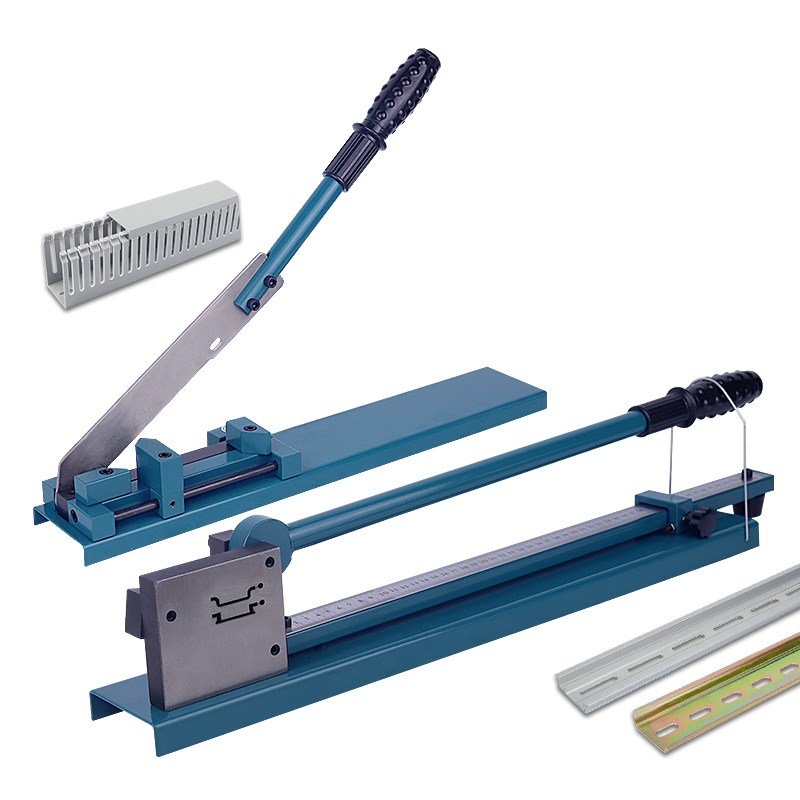 导轨切断器 截断机空o开卡轨剪切高轨高低轨线槽切DC-35轨道切割