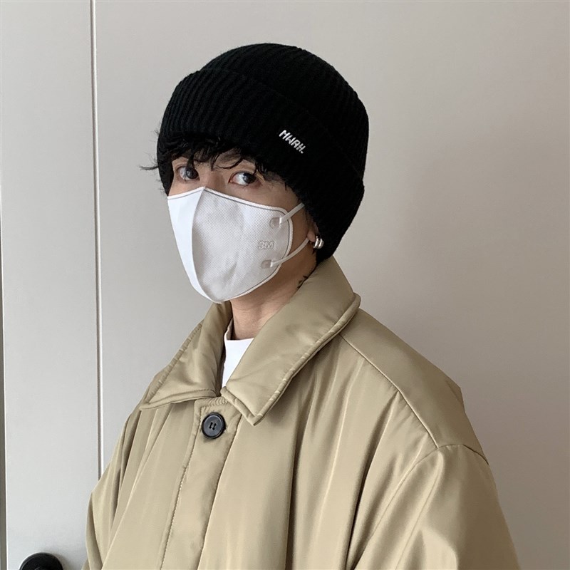 FINE STATE帽子男款冬u季2023新款大头围针织帽男士百搭保暖毛线