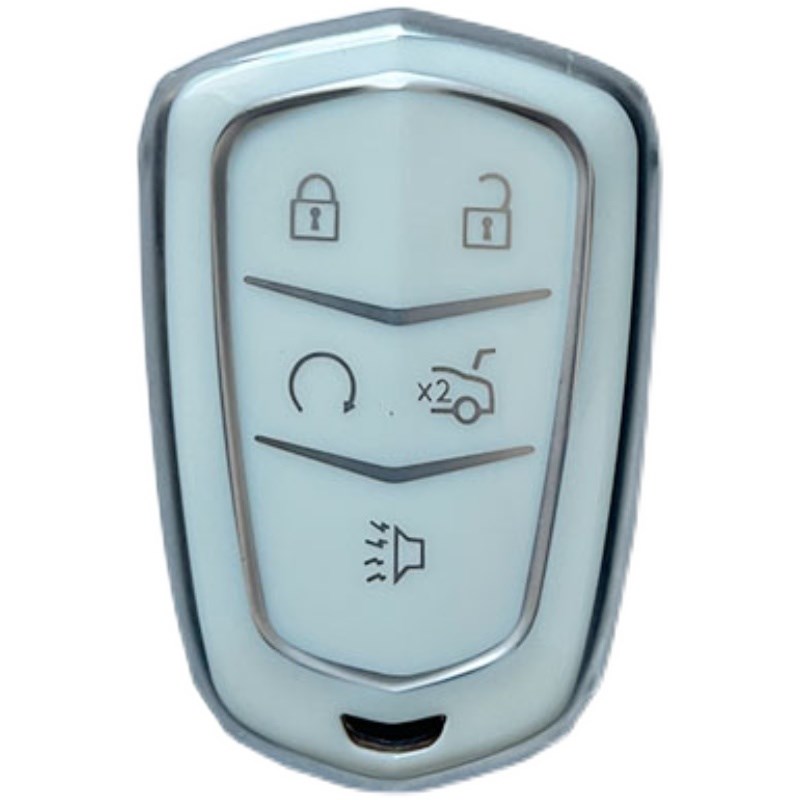 专用凯迪拉克XT4 XT5 XT6CT6车钥匙套ATSL全包壳高档简Z约羊皮扣