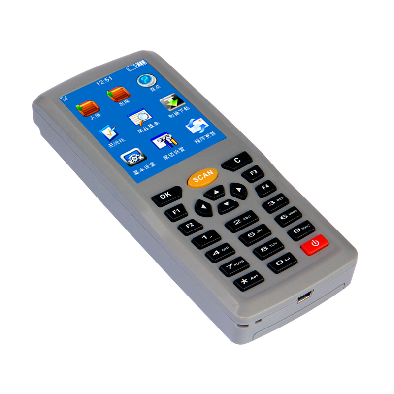 爱宝ab-8800数据采集器 盘点机 无线 条码K扫描枪PDA终端支持win8