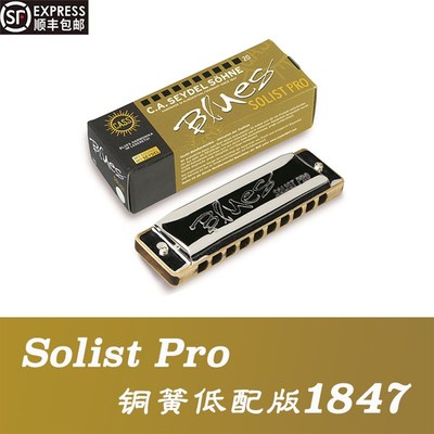 德国Seydel赛德口琴solist pro枫木琴格 布鲁斯音阶 原装手工进口