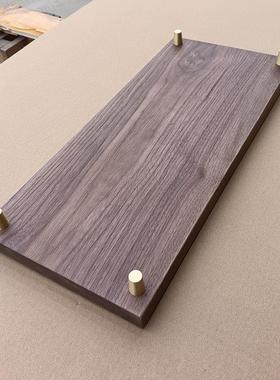 黑胡桃木制摆件底座工艺品花瓶佛像奇石新中式木质实木底座制定