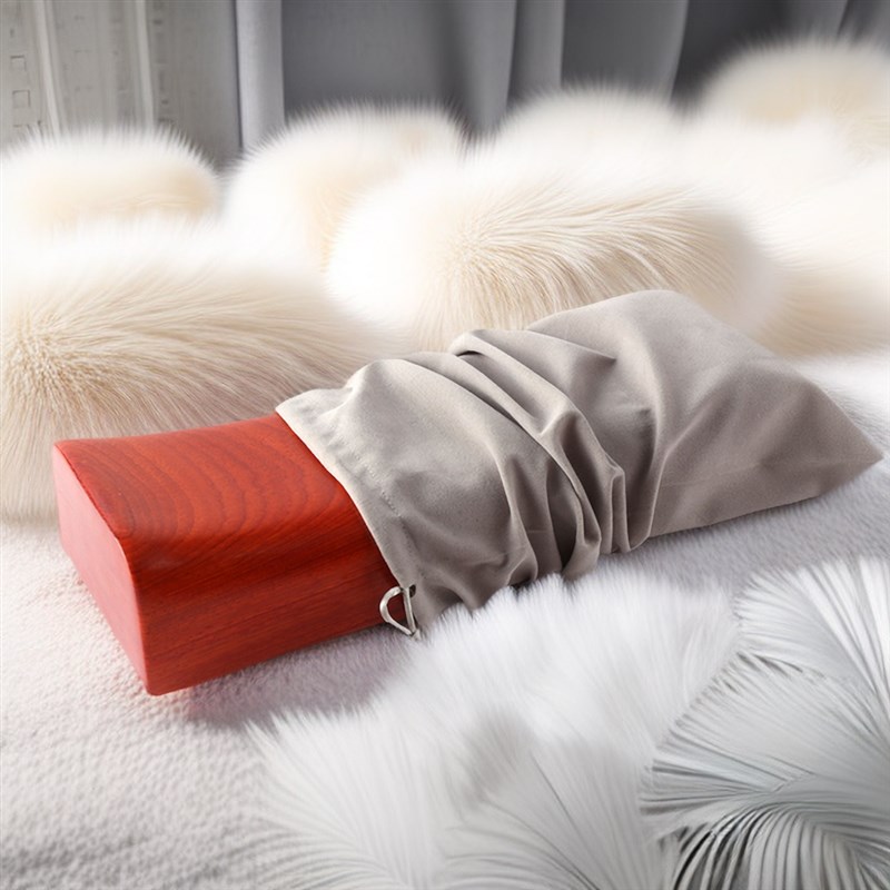 木枕头实木颈椎枕花梨木修复矫正颈椎护颈睡觉专用富贵包硬枕头