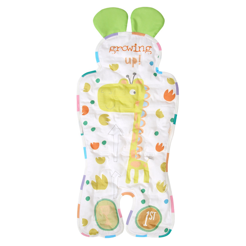 婴儿车凉席宝宝餐椅推车坐垫苎麻凝胶冰珠垫夏季通用安全座椅夏天