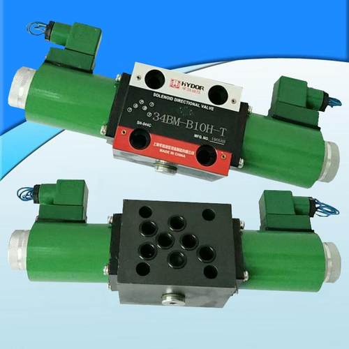 华岛液压电磁换向阀34BM-B10H-T 34BO-B10H-T34BY BH BK-B10H-T