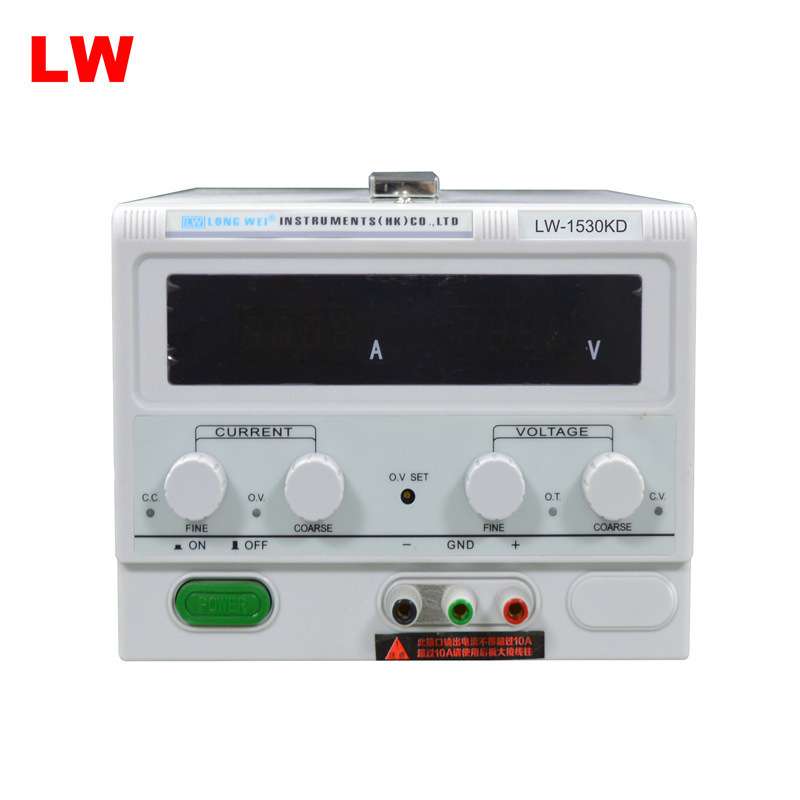 龙威LW1530KD可调直流稳压开关电源15V30A电镀老化电源
