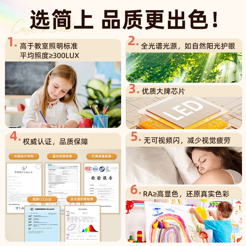 人气奶油风创意云朵风扇灯隐形y电扇一体儿童房房间吊灯全光谱护