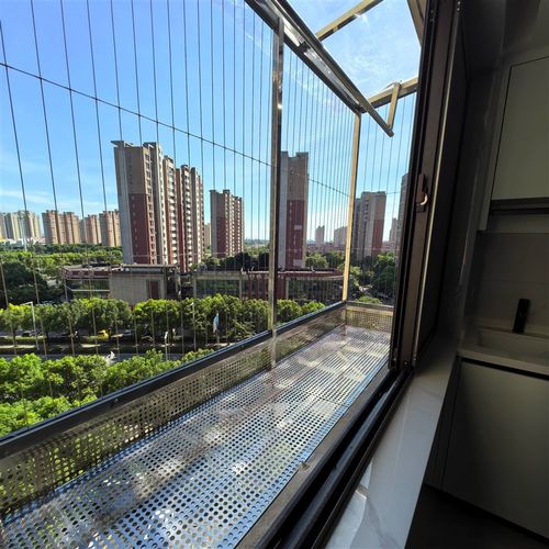 隐形防护网高层防坠楼钢丝儿童阳台窗户防护网防盗定制免费测量